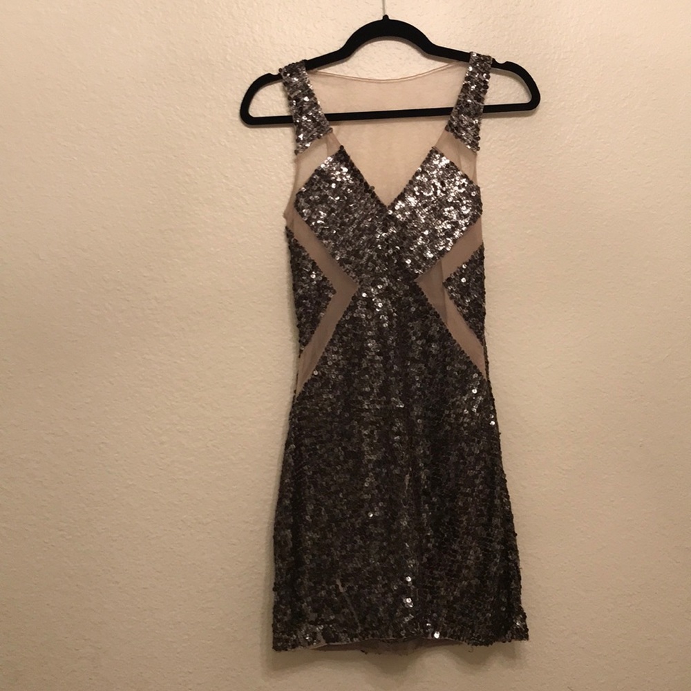 Sequined and seeee thru